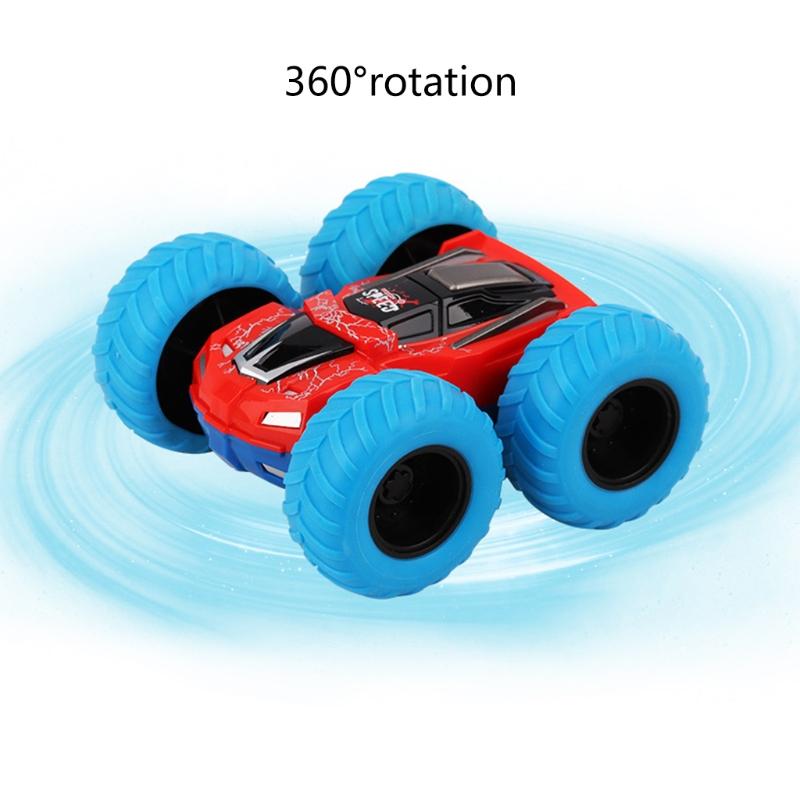 For Boys and Girls Toddlers Vibration Inertial Car Toy Pull Back Car Big Tire Four-Wheel Drive Toy Car