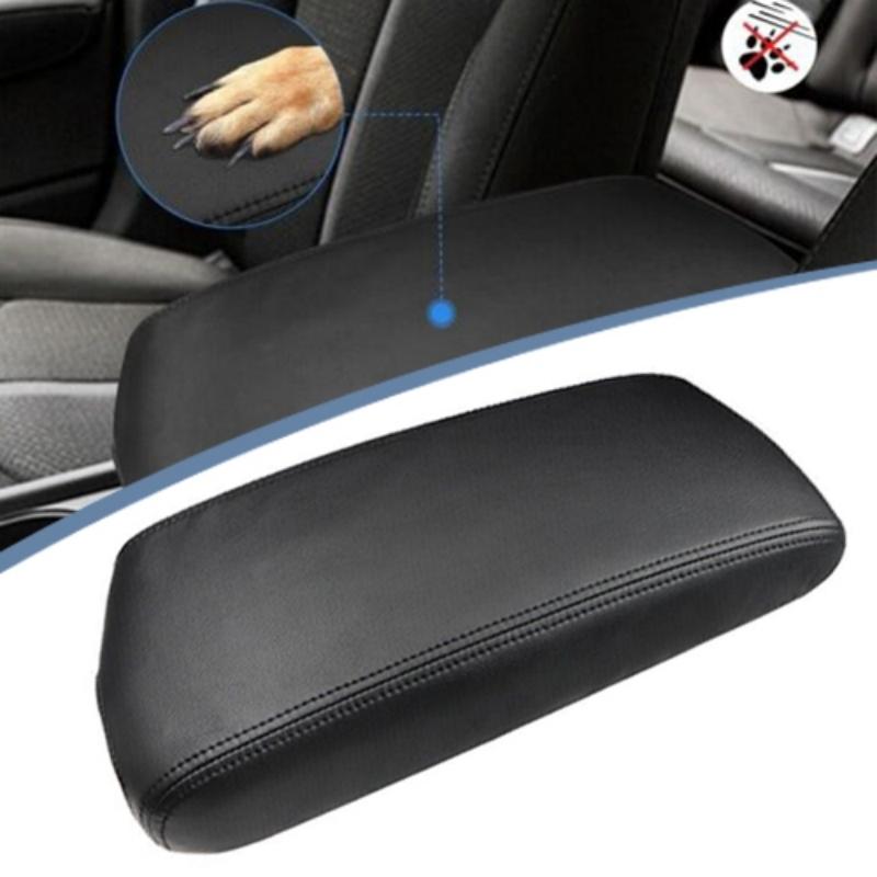 Center Console Armrest Cover Mat For Kia Optima 2016 2017 2018   Leather Interior Car Arm Rest Protector Pad Accessories