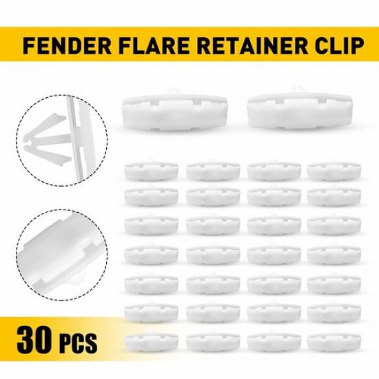 30Pcs For Jeep Wrangler JL 18-20 Gladiator  Fender Flare Retainer Clips EXV