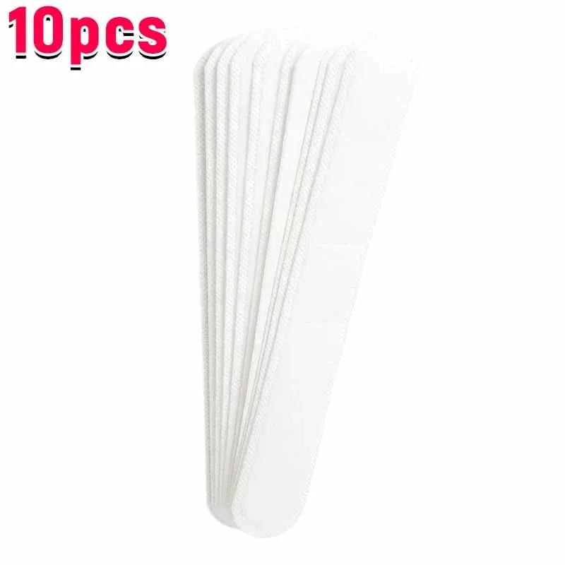 10-40pcs Women's Hat Sweat Absorber Stickers Men Anti-dirt Sports Belt Cap Rim Invisible White Tape Hat Size Reducer Liner Pads
