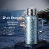 Termeike 1L Pure Titanium Insulated Smart Tea Pot
