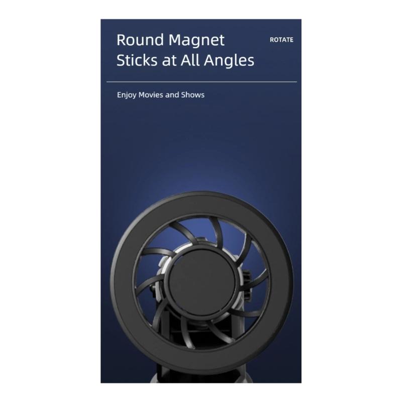 Handfree Navigation Car Cup Holder Phone Stand Featuring Adjustable Angle Magnetic for Driving Safety