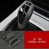 Shift knob shift Alcantara for BMW Z4 E89 drive cover, lever, fabric, suede, right-hand (9002 Gray)