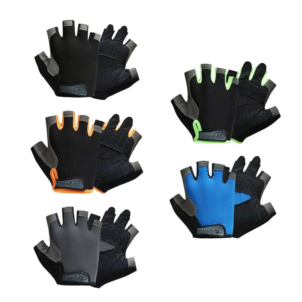 Breathable Weight Lifting Fingerless Gloves Anti Slip Workout Gym Gloves  for Men Women