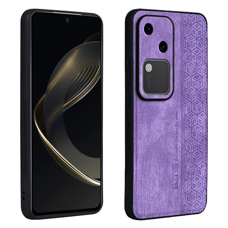 

AZNS For vivo S18 5G Phone Case PU Leather Coated TPU Back Cover A