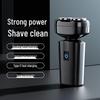 Waterproof Magnetic Double-Head Electric Shaver & Trimmer for Men