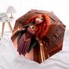 1pc Disney Princess Automatic Open/close, All-Season Portable Folding Umbrella, Perfect Gift for Friends  Yy250807040