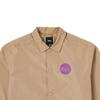 Vans Jacket With Logo Print And Single-Breasted Comfortable Loose Fit Kids Jackets Brown VN000KJ34MG