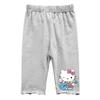 2022 Summer Girls' Cartoon Cat Print Capri Pants - Casual Fashion