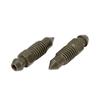 F FIERCE CYCLE Capped Bleeder Screw Metal Dark Green Motorcycle