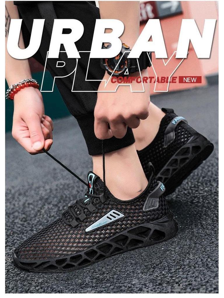Breathable Men's Mesh Sports Casual Running Shoes