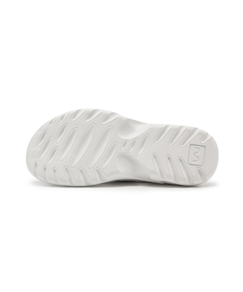 Doubleu Roma Mule - White / 8154