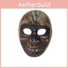 Halloween Costume Mask Material With Spooky Skull Designs For Costume Events And Stage Shows