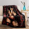 Edgy Gothic Art Blanket for All Seasons Blanket Lunch Break Throw Gift