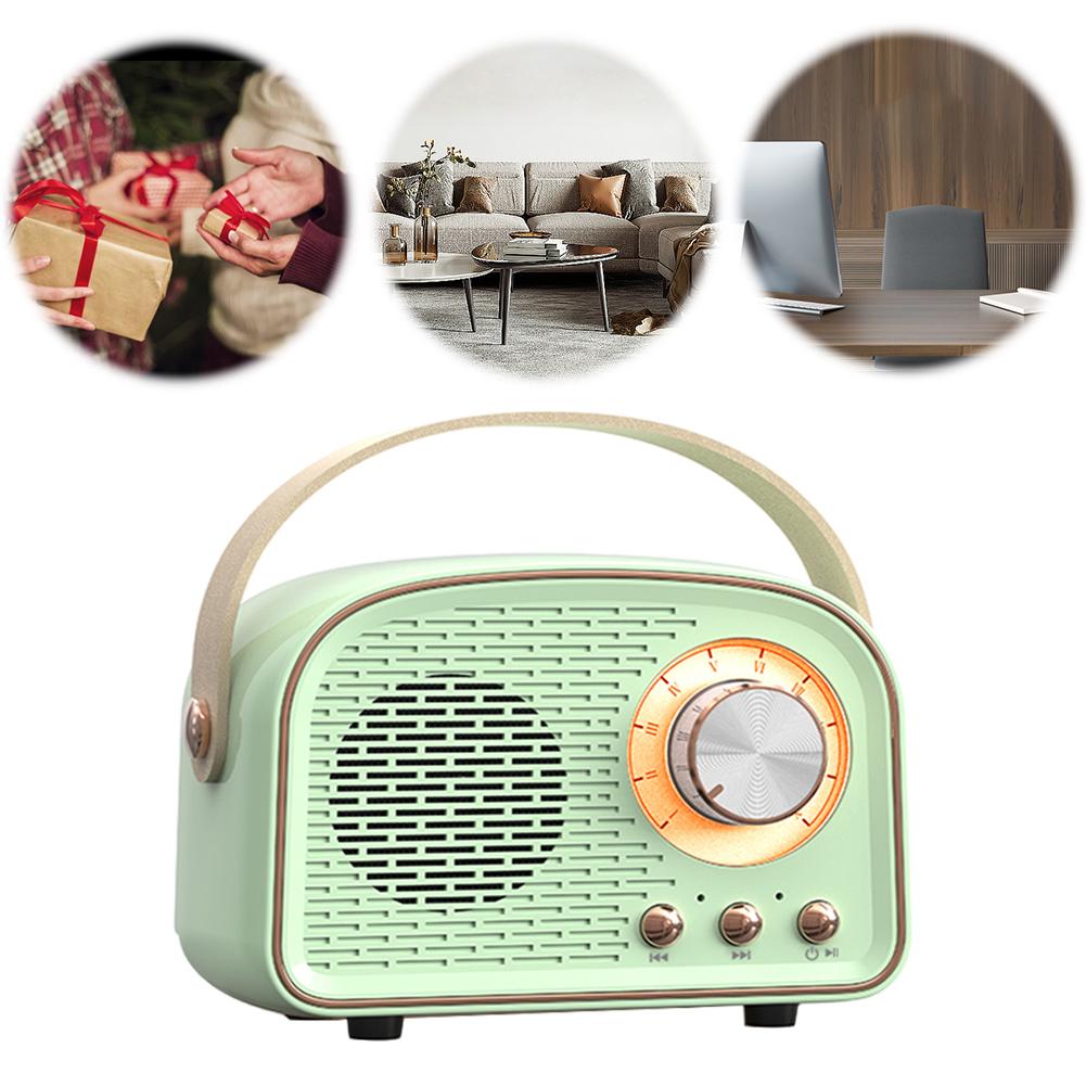 Small Wireless Bluetooth-compatible Speaker Cute Mini Speaker Enhanced Bass