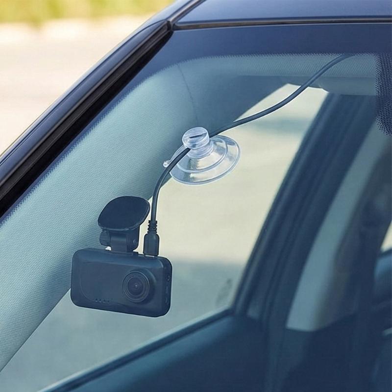 Pack of 60 Easy Install Suction Hooks with Cable Channel Suction Cup Holder for Home Office Environment