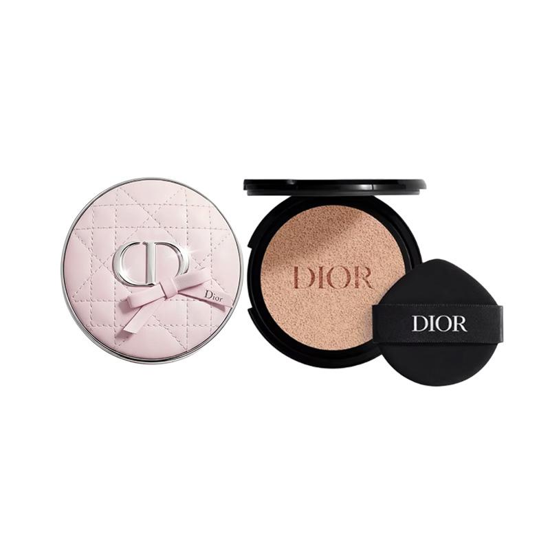 

DIOR Cushion #2N Soft and shiny without gift box gift bag розовый