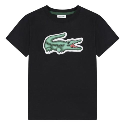 Lacoste Childrens/Kids Puffy Logo Regular T-Shirt