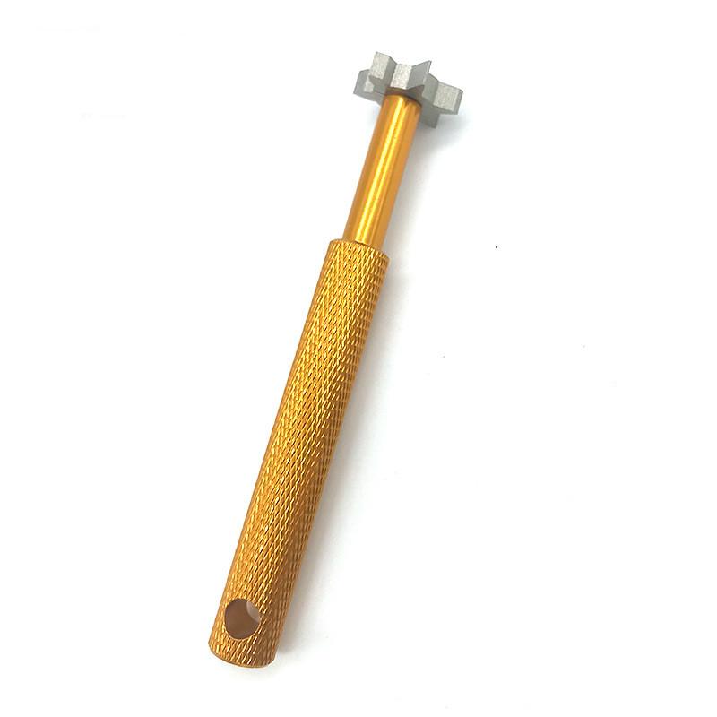 

Golf Accessories Club Safe And Practical Multicolor11cm Hexagram Cleaning жовтий