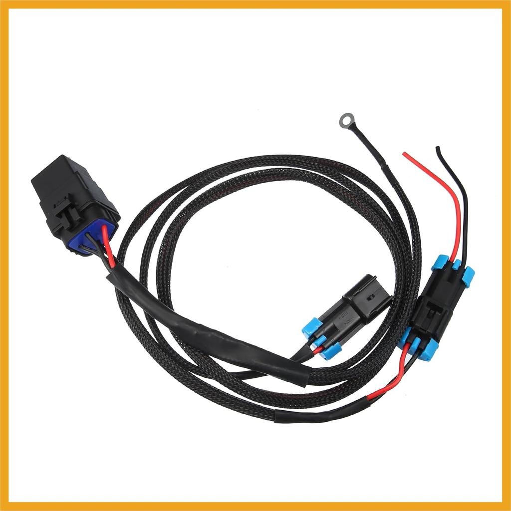 Back Up Reverse Light Wiring Harness Kit with Waterproof Relay for Polaris for Ranger 1000/ XP 1000 2018 2019 2020 2021 3-Seat and Crew Replacement