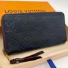 Used Monogram Empreinte Zippy Wallet Marine Rouge Long Wallet