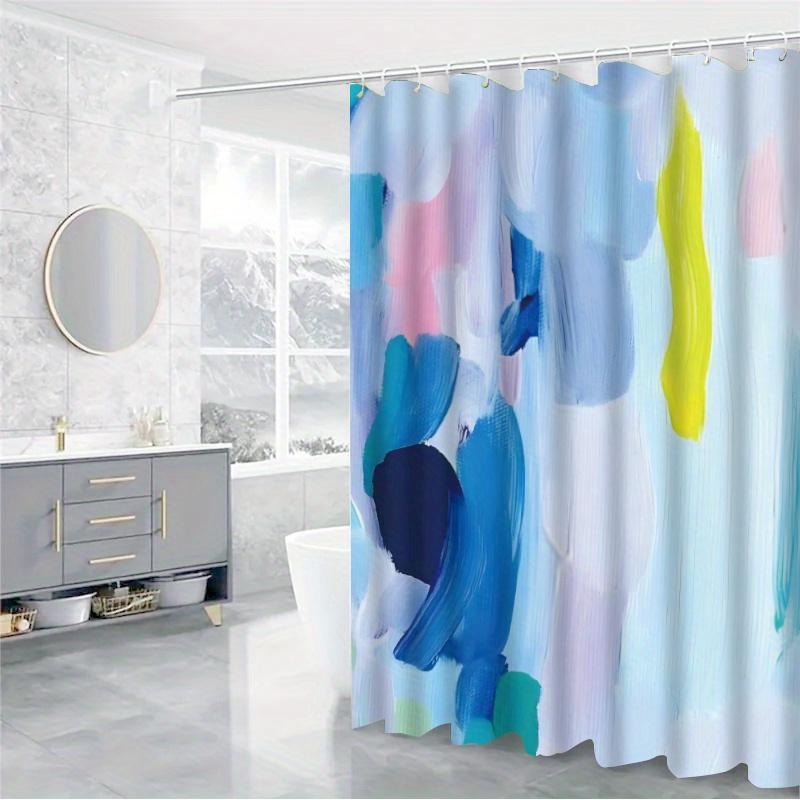 

Colorful Graffiti Bathroom Set – Shower Curtain, Modern Home Decor, Easy Install W60H190(CM)-1 Pcs