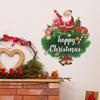New Style Christmas Santa Claus Holiday Wall & Glass Stickers for Home Decoration