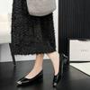 G3760-52 Temperament Casual Single Shoes Women's Small Square Head Low-heeled Shoes Women's Single Shoes Light Mouth Fairy Style Gentle and Versatile
