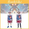 Robot Halloween Cosplay Kostuum Unisex Polyester Creatief Ontwerp Voor Volwassenen Kinderen Feest