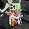 Nick Judy applies to Apple 17 mobile phone case iPhone15 soft case 16 anti-drop 14promax Zootopia