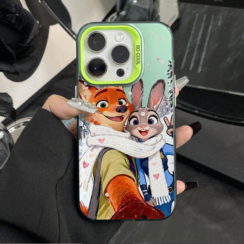 Nick Judy applies to Apple 17 mobile phone case iPhone15 soft case 16 anti-drop 14promax Zootopia