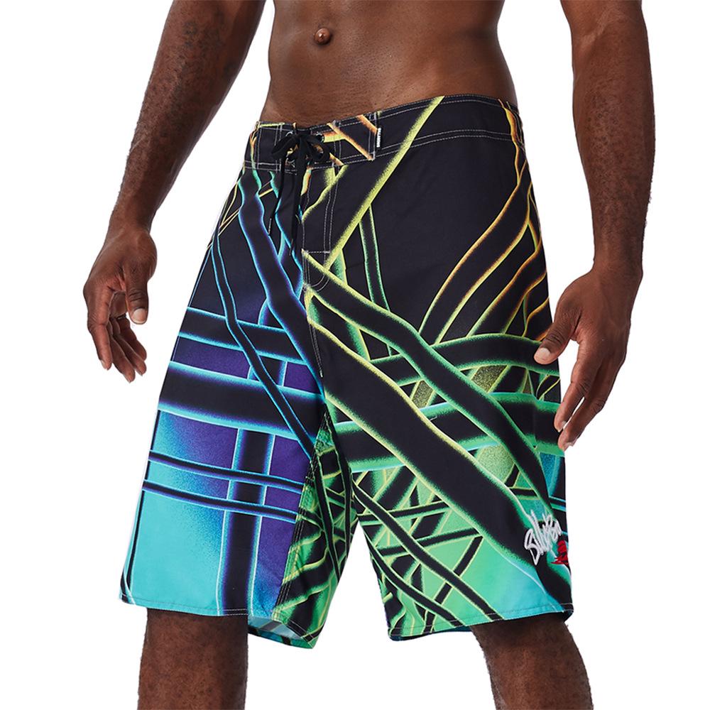 Pantaloncini da Surf da Spiaggia Uomo Asciugatura Rapida per Vacanza nel Sud-est Asiatico