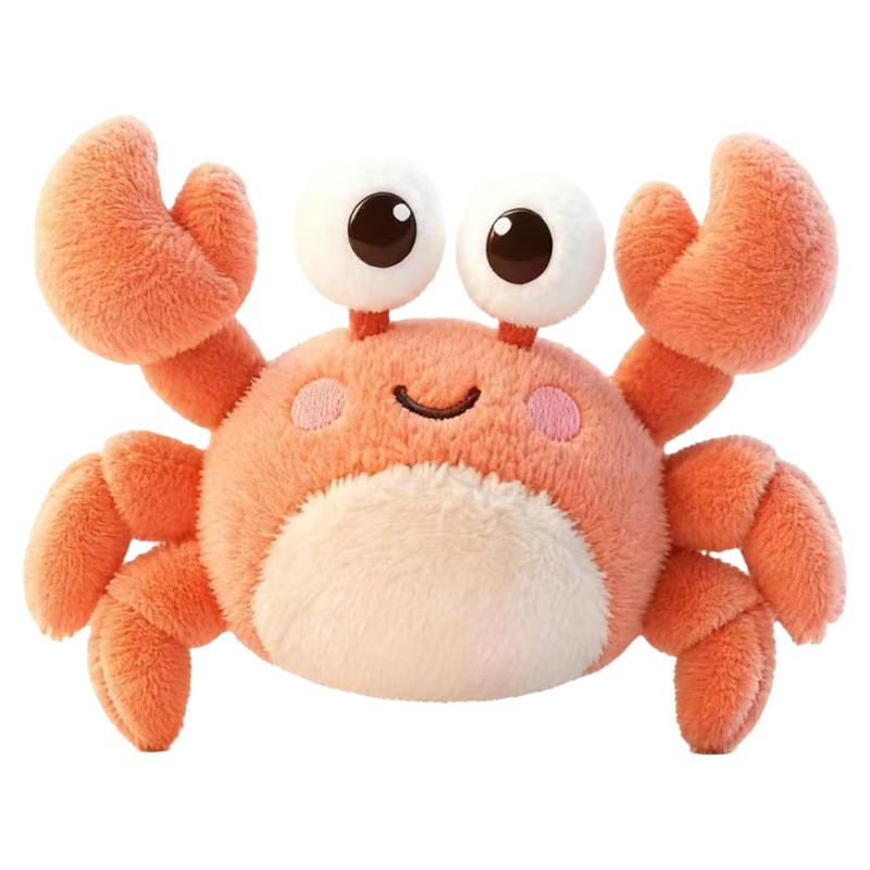 

Soft Plush Crab Toy With Pp Cotton Filling For Cozy Bed And Sleep Comfort