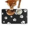 Absorbent Pet Placemat For Food And Water Bowl With Waterproof Quick-Dry Non-Slip Home Pet Mat for Kitchen Floor Dish Drinking