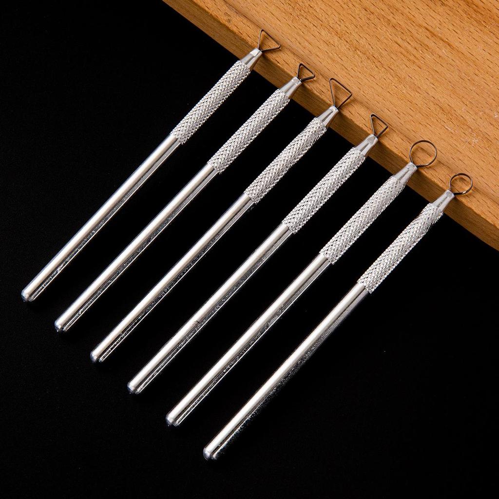Wooden Pottery & Polymer Clay Sculpting Knife Set - DIY Pottery Tools