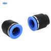 50PCs Air Pipe Plug Pneumatic Cap Plastic Brass Quick Insert PPF Oval Release Ring Hotel Use