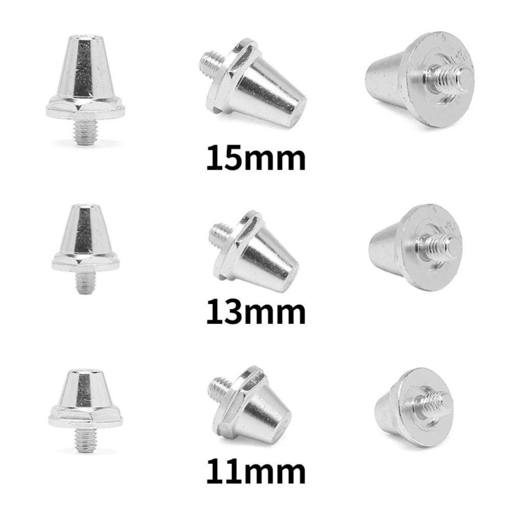 10PCS Fast Lock Football Shoe Studs 11mm/13mm/15mm Football Boot Spikes Athletic Sneakers