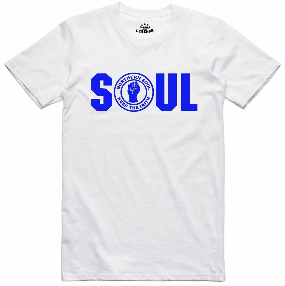 Northern Soul Soul Logo Music Unisexs Regular Fit Cotton TShirt