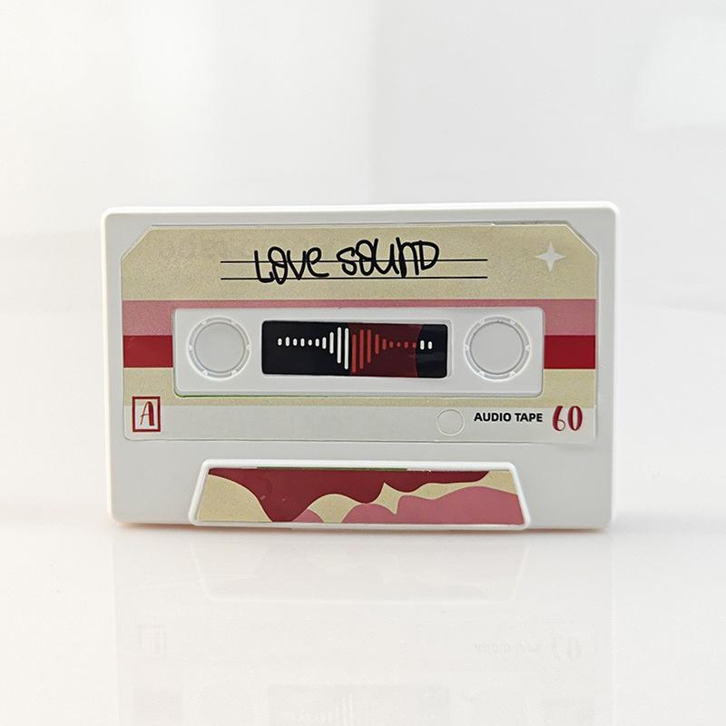 Recording Voice Card Tape Greeting Card Recordable 300 Seconds Diy Recording Musiccard Valentine'S Day Anniversary Birthday Gift