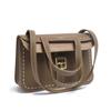 The First Layer Of Cowhide, Hazan Bag, Fashionable Commuter Hand-Held Briefcase, Genuine Leather, Shoulder Crossbody, Women'S Changeable Horseshoe Bag