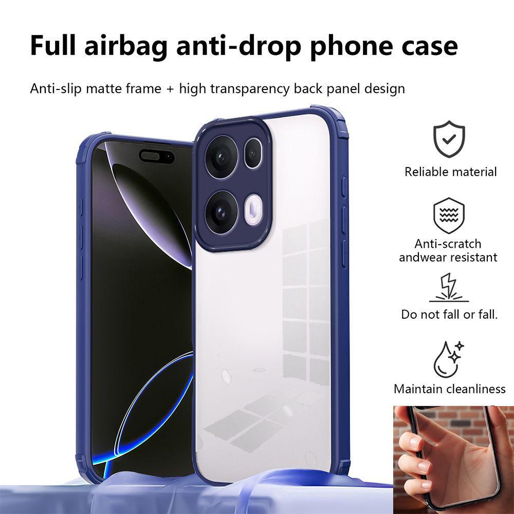 For OPPO Reno 13 Case Oppo Reno 13 Pro Phone Case oppo Reno13 Pro Cover Anti-drop protection Shookproof Hard acrylic back cover