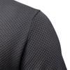 Summer High-Quality European Size Pineapple Pattern Woven Polo Shirt Men'S Business Seagull Collar Men'S Short-Sleeved Sweater Polo
