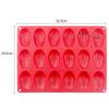 Mini Food Grade Madeleine Silicone Cake Mold Cookie Mold DIY Shell Baking Pan Mould Kitchen Bakeware Accessories