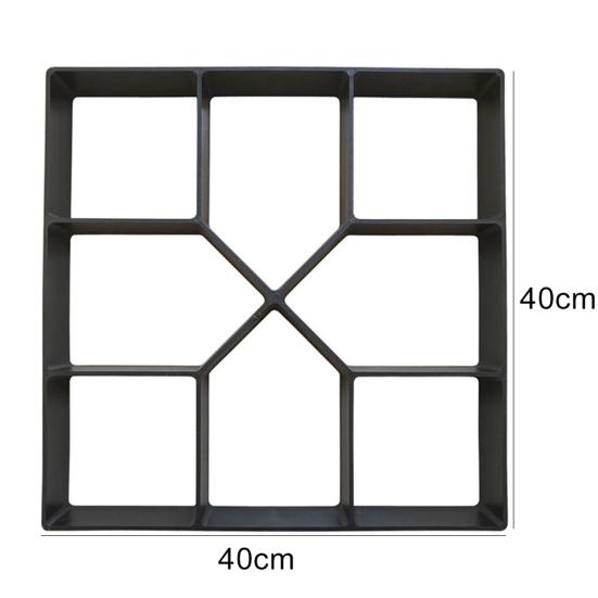 40cmx40cm Ciment Caramida Beton Pavel DIY Plastic Path Maker Mat pavat pavat