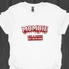 Mombie T-shirt til mødre Sjov zombie-mor T-shirt Vittig Mors Dag Gaveidé til