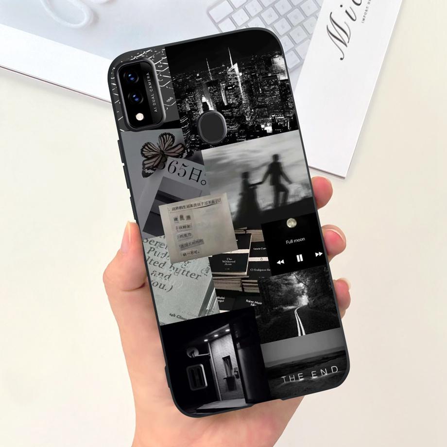 For ZTE Blade A51 A71 2020 Phone Case ZTE Blade A7020 A7s Back Cover Stylish Pattern Soft Silicone TPU Coque Funda Panda Housing