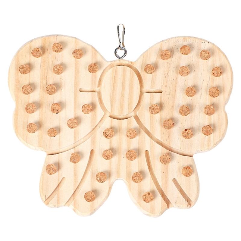 

Durability Wood Parrots Toy Bites Resistant Bird Toy Parrots Cage Entertainment for Small and Media Parrots 1