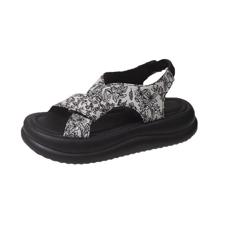 Roman sandals women's summer wear new high-end skirt casual versatile platform sports beach shoes