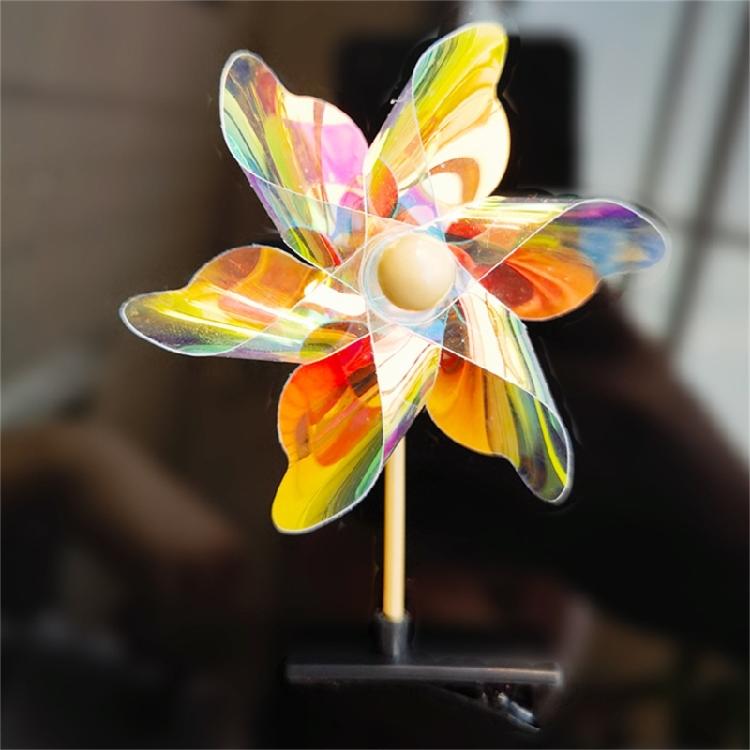 Y2k 90s Aesthetic Colorful Windmill Hairpin for Children Charm Sweet Hair Clip