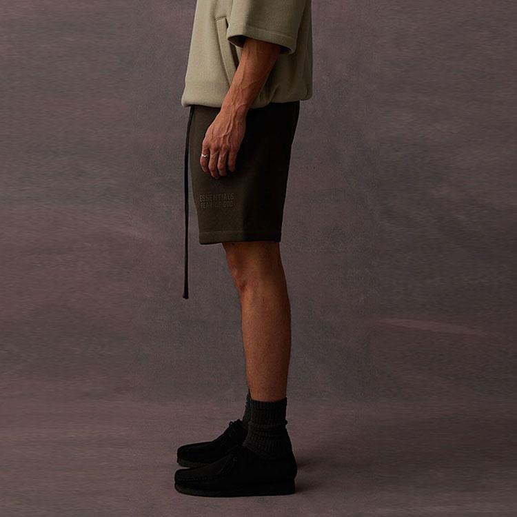Fear of God Essentials Pantaloncino da ginnastica Nero Off Uomo Pantaloni 160BT222000F
